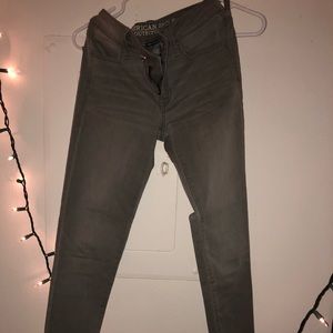 Grey American Eagle Jeans